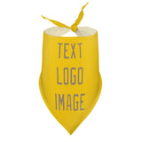 Custom Gold Light Khaki Pet Scarf