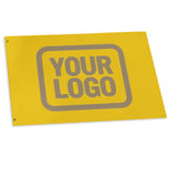 Custom Gold Light Khaki Flag