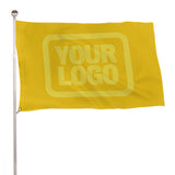 Custom Gold Light Yellow Flag