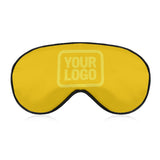 Custom Gold Light Yellow Sleep Mask