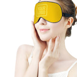 Custom Gold Light Yellow Sleep Mask
