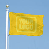 Custom Gold Light Yellow Flag