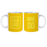Custom Gold Light Yellow Mug