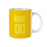 Custom Gold Light Yellow Mug