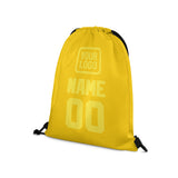 Custom Gold Light Yellow Drawstring Bag