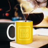 Custom Gold Light Yellow Mug