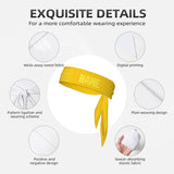 Custom Gold Light Yellow Headband
