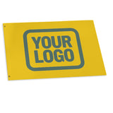 Custom Gold Blue Green Flag