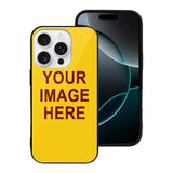 Custom Gold Crimson Red Phone Case