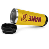Custom Gold Crimson Red Stainless Steel Water Cup