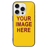 Custom Gold Crimson Red Phone Case