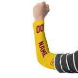 Custom Gold Crimson Red Arm Sleeve