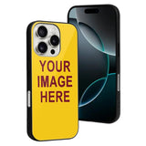 Custom Gold Crimson Red Phone Case