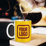 Custom Gold Crimson Red Mug