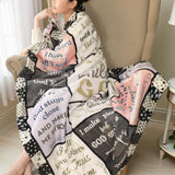 Blanket for Son Gifts, “I AM a Child of GOD”, From Mom Dad, Birthday, Christmas, Graduation, Everyday Encouragement, Inspirational