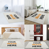 Custom Coral Fleece Floor Mat