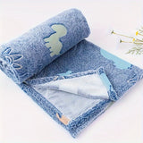 Gifts for Kids Blanket, "Dinosaur Blanket", From Parents, Birthday, Christmas, Holiday, Everyday Encouragement, Fun