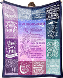 Blanket for Daughter Gifts, “You Are My Sunshine I Am So Proud of You I Love You to the Moon and Back”, From Mom Dad, Birthday, Christmas, Motivational Inspirational
