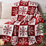 Christmas Blanket Gifts for Son, “Let It Snow”, From Parents, Holiday Birthday Everyday Encouragement, Inspirational Theme