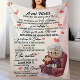 Gifts for Granddaughter Blanket - My Love for You is Forever,” From Nana, Birthday, Christmas, Everyday Encouragement, Inspirational
