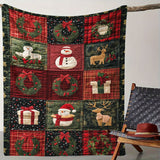 Christmas Blanket for Son Gifts, “Merry Christmas”, From Parents, Birthday, Holiday, Everyday Encouragement, Inspirational