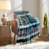 Inspirational Gifts Blanket for Loved Ones - The Lord's Prayer...for ever and ever. Amen. - From Family, Birthday, Christmas, Holiday, Motivational Encouragement