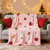 Blanket for Son Gifts, “Merry Christmas”, From Mom Dad, Christmas Birthday Holiday Graduation, Inspirational Motivational