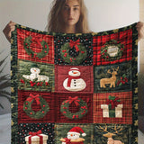 Christmas Blanket for Son Gifts, “Merry Christmas”, From Parents, Birthday, Holiday, Everyday Encouragement, Inspirational