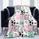 Blanket for Daughter Gifts - Love You Till the Cows Come Home,” From Parents, Birthday, Christmas, Everyday Encouragement, Inspirational