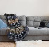 Blanket for Son Gifts, “Man of God You Are Chosen Made for a Purpose”, From Parents, Birthday, Graduation, Christmas, Inspirational