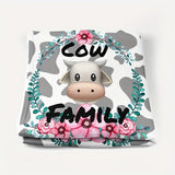 Blanket for Daughter Gifts - Holy Cow I'm Cute - From Parents, Birthday, Christmas, Everyday Encouragement, Cute Animal