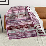 Gifts for Aunt Blanket - Best Aunt Ever, I Will Always Love You - From Niece Nephew, Birthday Christmas Everyday Encouragement, Inspirational