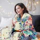 Gifts for Daughter Blanket, “You Are Always Loved, Never Alone, Capable, Strong”, From Mom Dad, Birthday Christmas Graduation, Inspirational