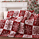 Christmas Blanket Gifts for Son, “Let It Snow”, From Parents, Holiday Birthday Everyday Encouragement, Inspirational Theme