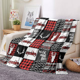 Blanket for Son Gifts, “Wild and Free”, From Dad Mom, Birthday, Christmas, Graduation, Inspirational Motivational