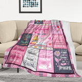 Blanket for Principal Gifts, “A Truly Amazing Principal is Hard to Find and Impossible to Forget”, From Students, Birthday, Christmas, Inspirational