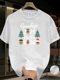 Men's T-Shirt Goodbye Twenty Twenty Five Hello Twenty Twenty Six Christmas Present