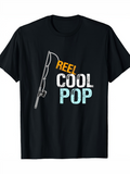Men's T-Shirt Reel Cool Pop With Fishing Rod And Playful Summer Text Design