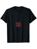 Men's T-Shirt My 1st Canada Day Surrounded By Red Maple Leaf Designs Shirt