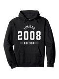 Limited Edition Bold White Typography On Front Hoodie, Men's Hoodie