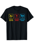 Men's T-Shirt Elements Of Gold Wisdom And Many Talents Science Themed T Shirt