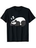 Men's T-Shirt Sleepy Peaceful Bamboo Grove Panda