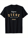 Men's T-Shirt Original Steve Limited Edition Awesome Typography T Shirt