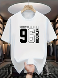 Men's T-Shirt Legendary Team Lettering With Bold Graphic Athletic Ninety Six Brooklyn