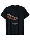 Men's T-Shirt Hoggie Realistic Brown Patterned Snake Head Illustration TShirt