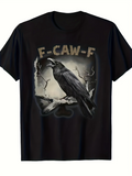 Men's T-Shirt FCAWF Moonlit Branches With Dramatic Stormy Nighttime Background Raven