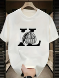 Men's T-Shirt Love You Autumn Pumpkin And Falling Leaves