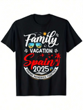 Men's T-Shirt Family Vacation Making Memories Together Spain Vacation Shirt