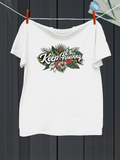 Men's T-Shirt Keep Growing Flourishing Leaves With Fresh Blossoming Tropical Flower