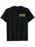 Men's T-Shirt SAR Search And Rescue Minimalist Neon Letter Emergency T Shirt